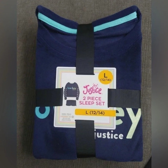 Justice girls 12/14 NWT pajama bundle (includes 2) - Picture 2 of 2